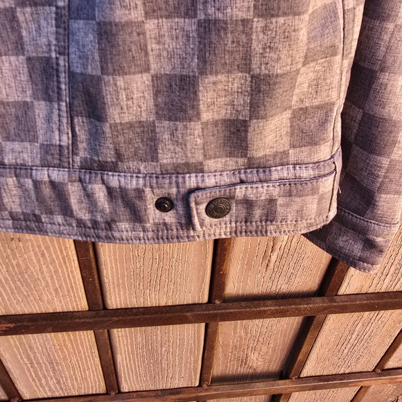 Levi's Black and Gray Checkered Men's Jacket - Picture 4 of 6